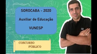 Auxiliar de Educação  Sorocaba [upl. by Idola]