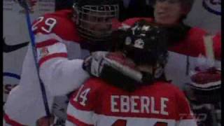 Jordan Eberle Team Canada Semi Final Tying Goal vs Russia [upl. by Lauree]