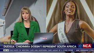 Miss SA 2024  Operation Dudula says Chidimma doesnt represent SA [upl. by Atterehs]