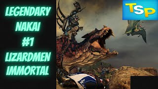 Legendary Nakai Immortal Campaign 1 Lizardmen  Total War Warhammer III [upl. by Fusco]