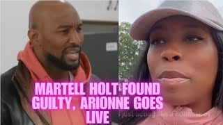 MARTELL HOLT FOUND GUILTY ARIONNE CURRY CALLS MELODY OUT OF HER NAME WHATS HAPPENING [upl. by Botnick]