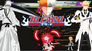 Can Ichigo and Hollow Ichigo Unleash Chaos in Mugen bleach games mugen [upl. by Cone]