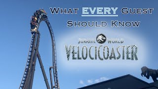 VELOCICOASTER  What EVERY Guest Should Know [upl. by Rednaeel105]