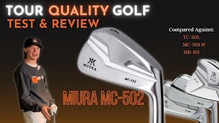 Miura MC502 vs MC501 vs TC201 vs MB101  A Miura Blade Showdown [upl. by Fuller]