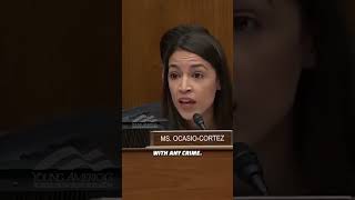 AOC Gets OWNED By Trumps Border Czar On Crossing The Border Illegally [upl. by Yllas210]