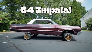 1964 Chevy Impala lowrider hitting switches [upl. by Beller589]