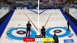 Provincial Scotties 2024  Jean vs Verreault [upl. by Norrat]