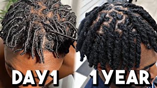 Starter locs with twostrand twist [upl. by Kucik]