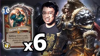 6 KINGS MAKES FOR EASY WINS  Heist Ch 5  Rise of Shadows  Hearthstone [upl. by Rizas]