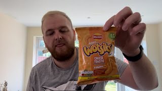 Walkers Wotsits Cheese Toastie Flavour  Review [upl. by Akirahc]