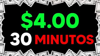 Como GANAR 4 cada 30 minutos por internet Dinero Por Hacer Casi Nada Para PayPal y SIN INVERSIÓN [upl. by Sulokcin]