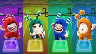 Oddbods Newt 🎶 Oddbods Zee 🎶 Oddbods Bubbles 🎶 Oddbods Pogo 🎶 Oddbods Fuse ❤️ Who The Best Fun [upl. by Corly94]