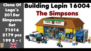 Building the KwikEMart  Lepin 16004 [upl. by Otilopih]