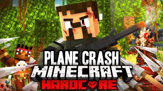 100 Players Simulate PLANE CRASH in Minecraft [upl. by Cory]