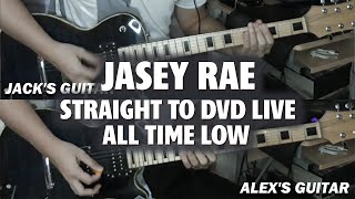 JASEY RAE  All Time Low Straight to DVD LIVE Guitar Cover [upl. by Anaya]