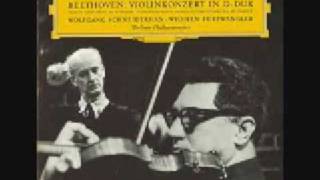 Beethoven Violin concerto Cadenza Schneiderhan  Furtwangler 1953 [upl. by Legin]