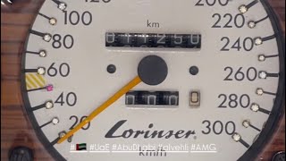 Mercedes Benz OEM W124 V8 500E500  420400 Lorinser Speedometer White Gauge  1 Piece [upl. by Klayman]