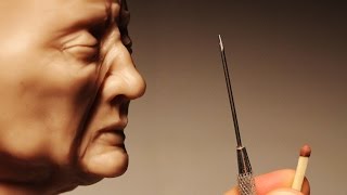 Old mans Face Sculpting Process [upl. by Ginnie326]