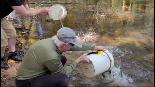 Fall Trout Stocking in Clarks Creek Dauphin County BRoll 2022 [upl. by Christianity]