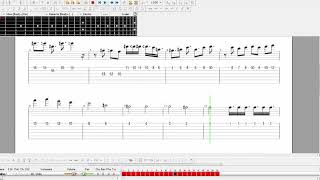 Ace attorney phoenix wright guitar tab \ tutorial  Klavier Gavins Theme  Guilty Love [upl. by Levinson]