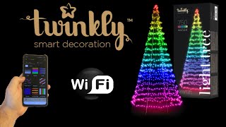 Twinkly Light Tree  Smart App Controlled and 4 meters tall with 750 leds [upl. by Scarlett]