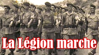 La Légion marche vers le front  Fallschirmjägerlied FremdenlegionTeufelslied Deutsche Übersetzung [upl. by Yasmeen]