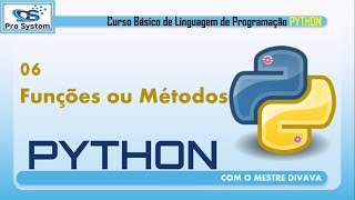 Métodos ou Função em Python 71 [upl. by Otilrac275]