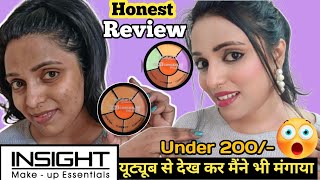 Review amp Demo of Insight Cosmetics Pro Concealer Palette  How To Use it  Cover Dark Circle [upl. by Ylerebmik]