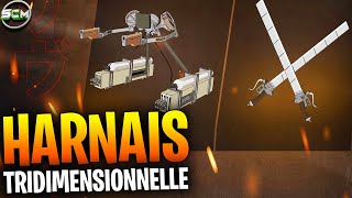 Toucher la Nuque de Différentes Cibles de Titans avec le Harnais de Manoeuvre Tridimensionnelle [upl. by Parette216]