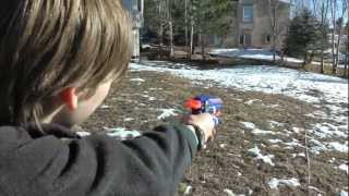 Nerf Elite Firestrike Review and Shooting [upl. by Adav923]