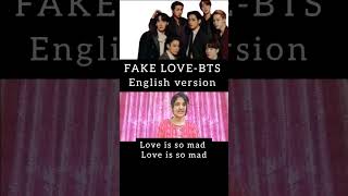 Fake love btsfemale versionbts songsbtsfakelovebts editbts new songbtsshortsbtsshorts [upl. by Zimmermann831]