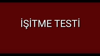 işitme Testi yap Duyma Testi Kulaklarını Test et  Ne kadar duyabiliyordum Harika bir Kulak Testi [upl. by Opportuna]