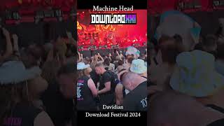 Machine Head  Davidian Download 2024 concert metal live machinehead Davidian shorts [upl. by Aibar]