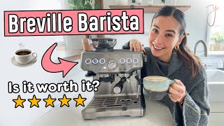 Breville Barista Express Review I How to use a beginners guide☕ [upl. by Adnirod]