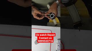 Watch repair battery replacement strap change watch Accessor youtubeshorts reels watchbattery [upl. by Pharaoh726]