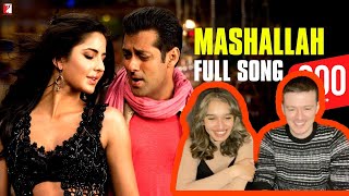 OUR REACTION TO Mashallah Song  Ek Tha Tiger  Salman Khan Katrina Kaif Shreya Ghoshal Sajid [upl. by Eiblehs420]