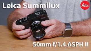 Leica Summilux M 50mm f14 ASPH II Close Focus  First Impressions [upl. by Flagler431]