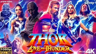 Thor Love and Thunder 2022 English Movie  Chris Hemsworth Christian Bale  Movie Review amp Facts [upl. by Jemmy]