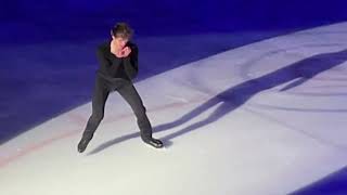 Deniss Vasiljevs “In the air tonight“ Spectacle sur glace Champéry 2023 [upl. by Assyram]