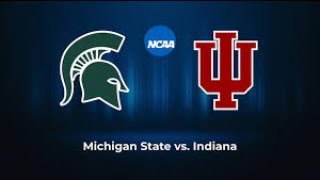 Michigan State vs Indiana Play By Play Live Stream HangoutChitchat Mens College Hoops 31024 [upl. by Harifaz]