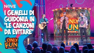 I Gemelli di Guidonia in quotle canzoni da EVITAREquot  ONLY FUN [upl. by Preuss]