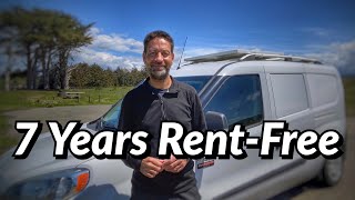 Seven Years Rent Free  Man Finds Happiness Living In A Minivan  Simple SelfBuilt Campervan [upl. by Arem867]