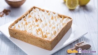 Crostata con curd di limone e meringa [upl. by Iahs]