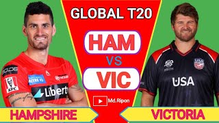 Hampshire vs VictoriaGlobal Super League 2024 Live [upl. by Mcgurn]