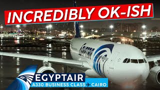 EGYPTAIR A330 Business Class 🇦🇪 Dubai ✈ Cairo 🇪🇬 How Bad Could it Be 😅 [upl. by Dorran]