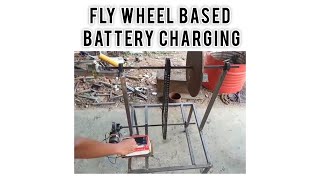 FLYWHEEL BASED BATTERY CHARGING [upl. by Letney783]