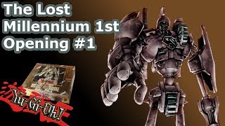 GODLY YuGiOh 1st Edition The Lost Millennium Box Opening 1 [upl. by Garceau]