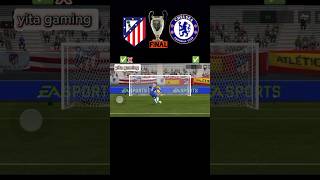 Athletico Madrid vs Chelsea🥅🏆💔😭footballteam fcmobile25 💯💥✅ [upl. by Doti448]