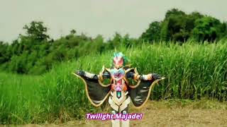 kamen rider twilight majade henshin sound my voice [upl. by Nichola683]