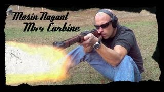 Mosin Nagant M44 762x54R Carbine Review HD [upl. by Nnyleimaj]